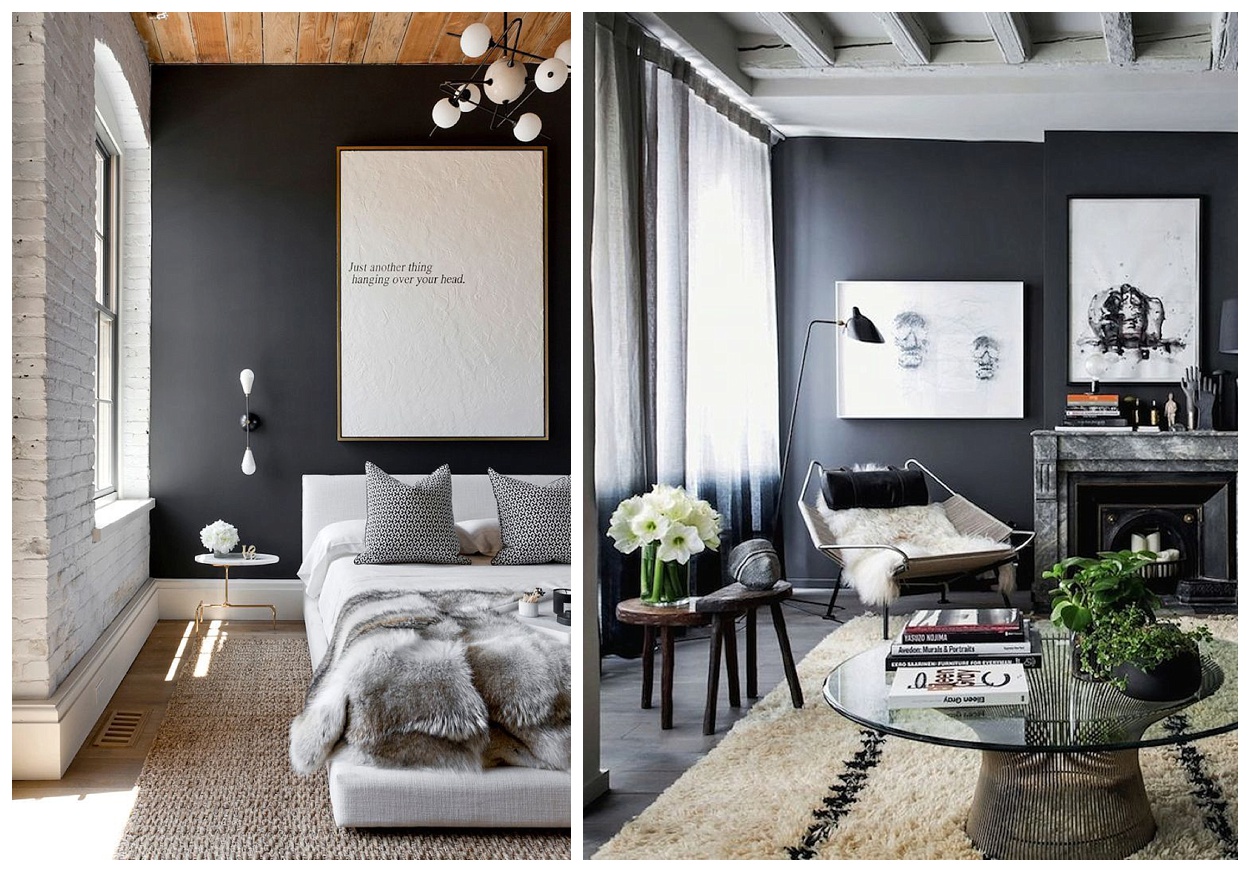 How To Rock Dark Grey Walls FLAT 15 Design & Lifestyle